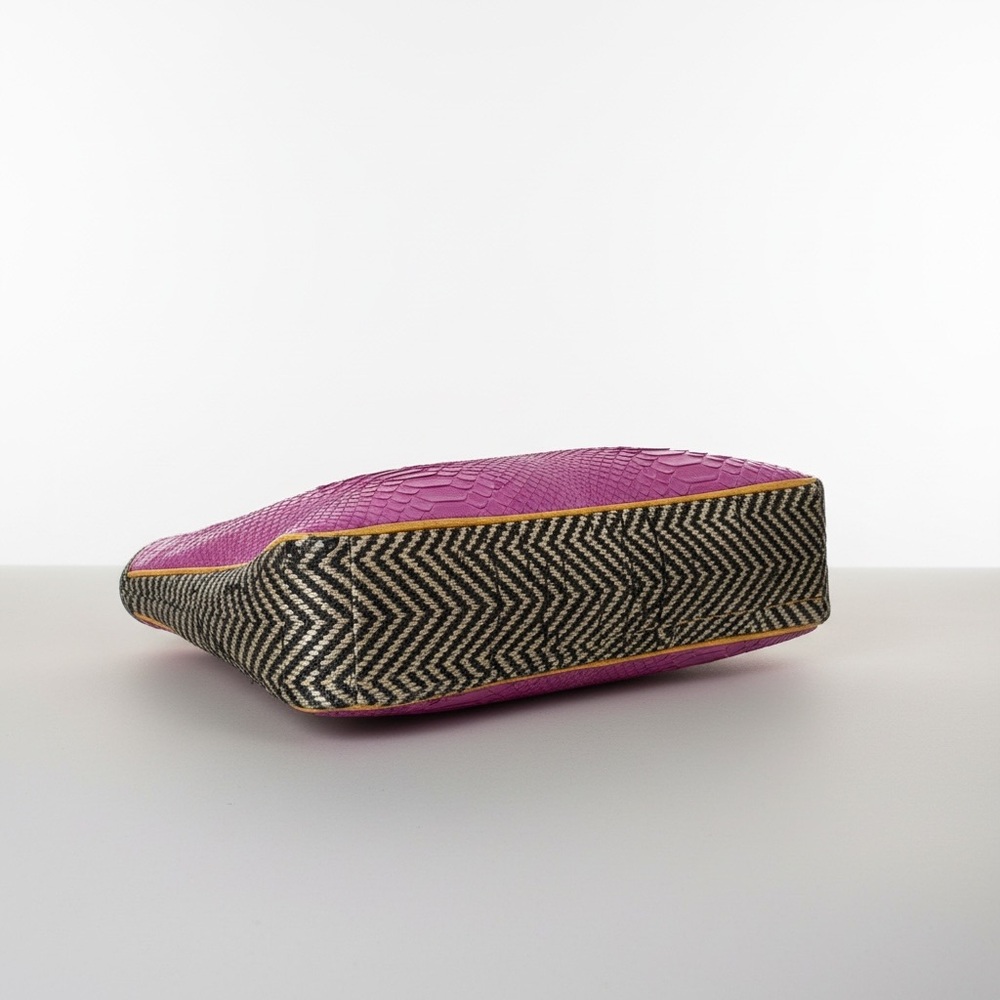 Chanel “The Amethyst” Python & Snake Leather Cc T… - image 5